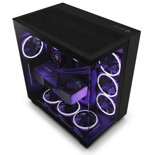 NZXT H9 Flow Dual-Chamber Mid-Tower Airflow Casing